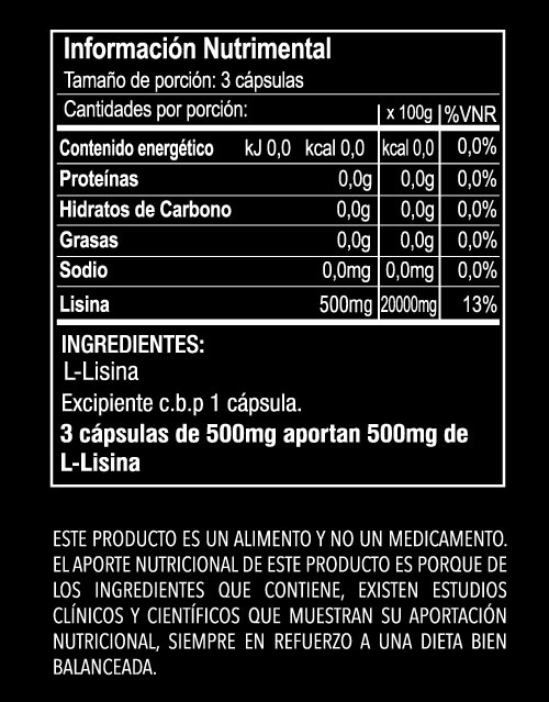 L-Lisina - Imagen 4