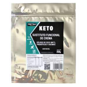 Keto Sustituto de Crema Nutricional con Prebióticos y Enzimas