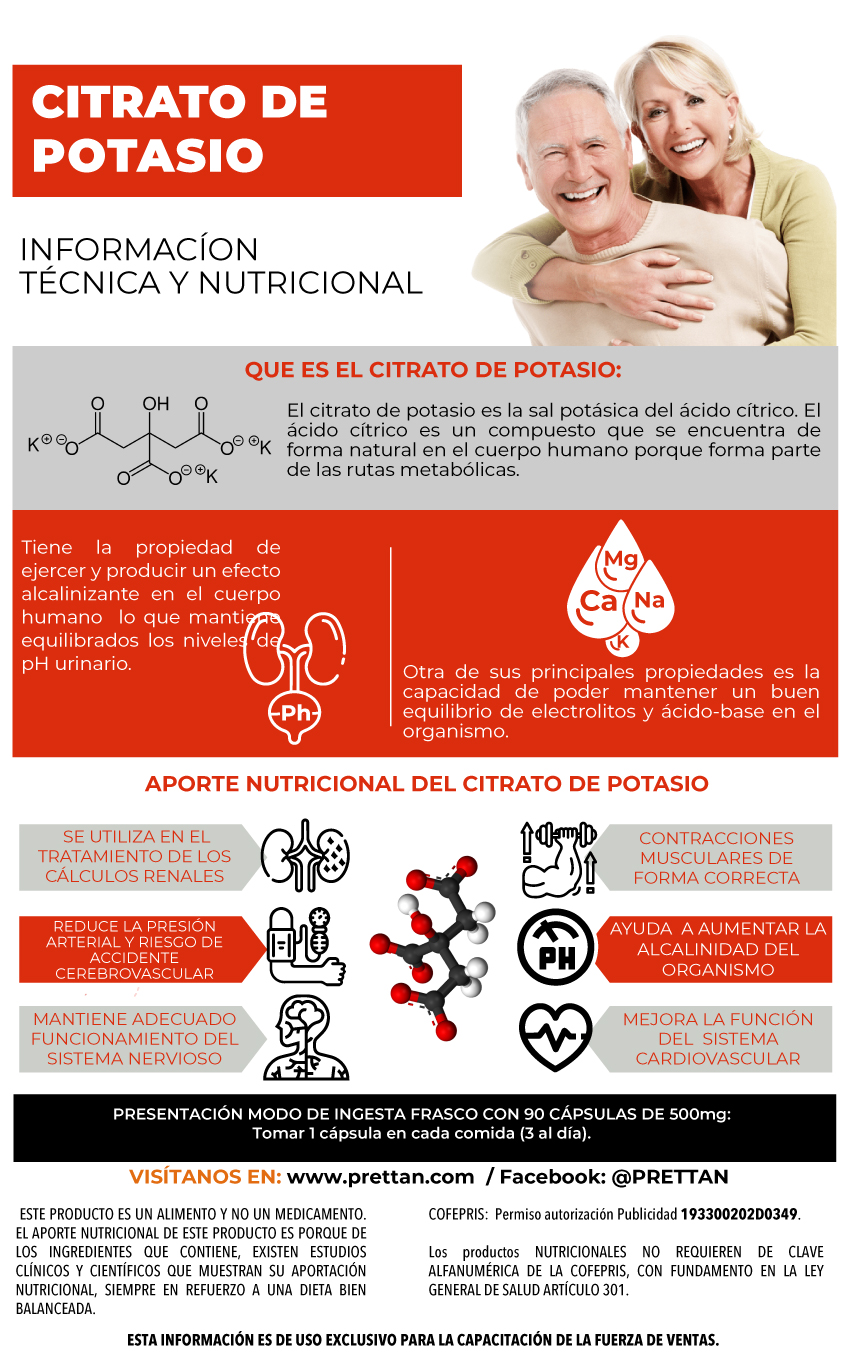 Citrato de Potasio (Polvo sabor naranja) - Imagen 2